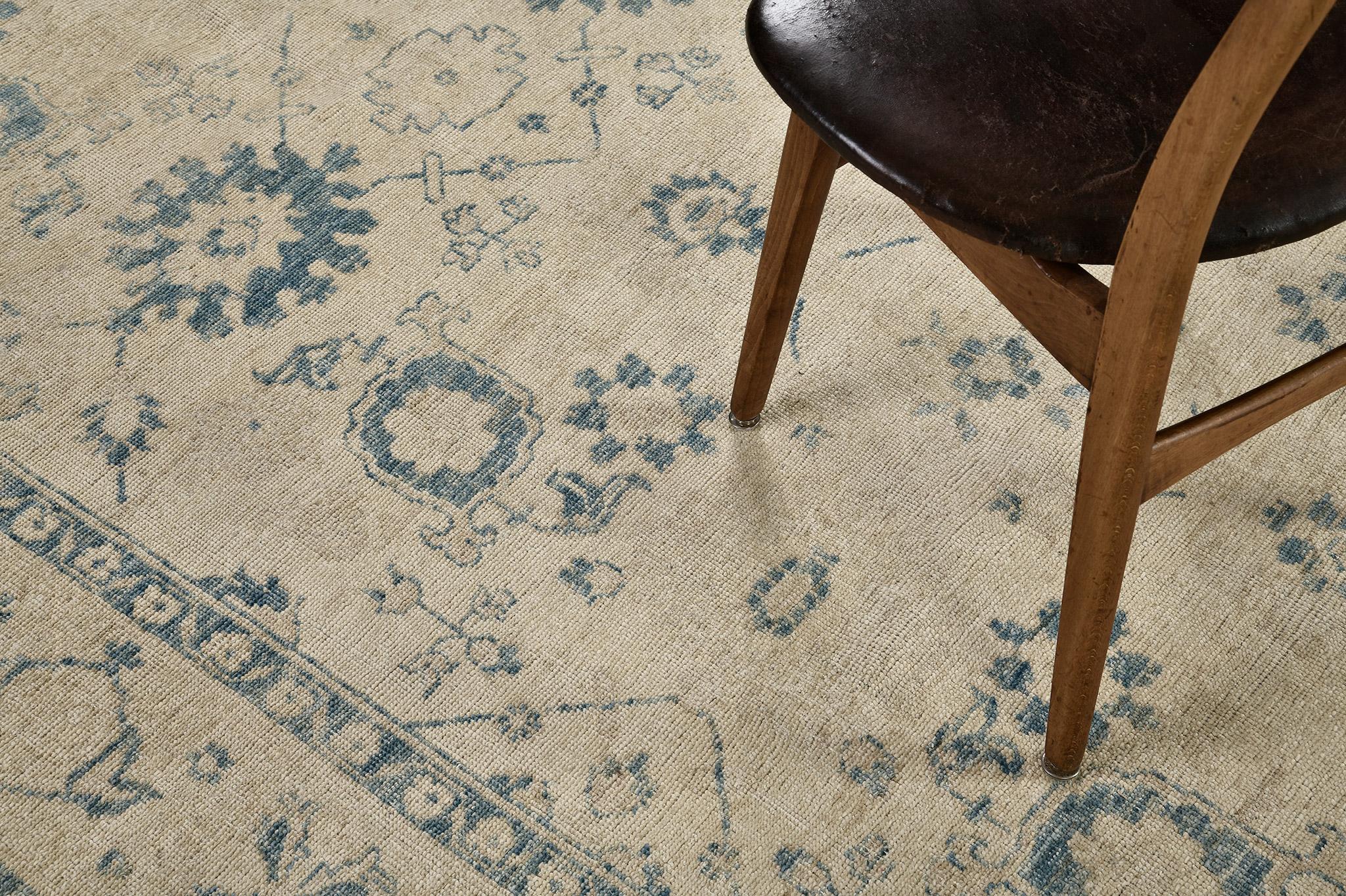 Noué à la main Mehraban - Tapis de couloir vintage de la collection Safira en vente