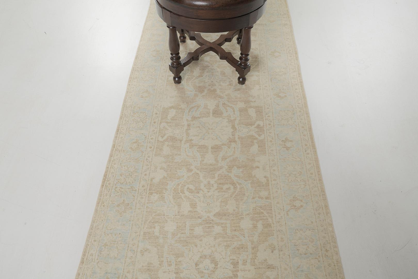 XXI secolo e contemporaneo Runner della collezione Safira in stile vintage di Mehraban in vendita