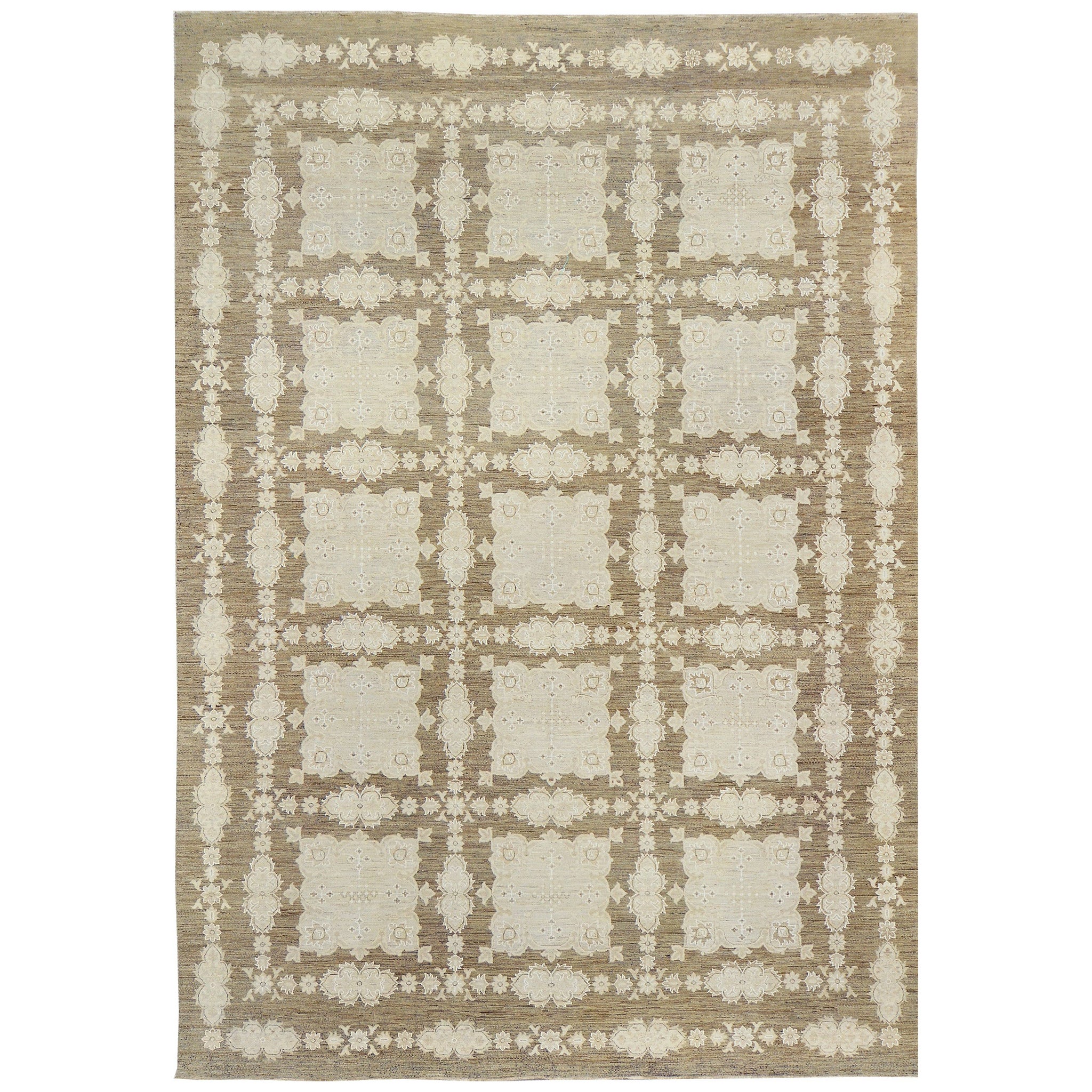 Mehraban Rugs in stile vintage Savonnerie Design
