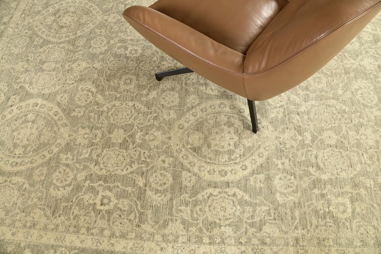 Mehraban Alfombra Sultanabad Revival Estilo Vintage en venta 4