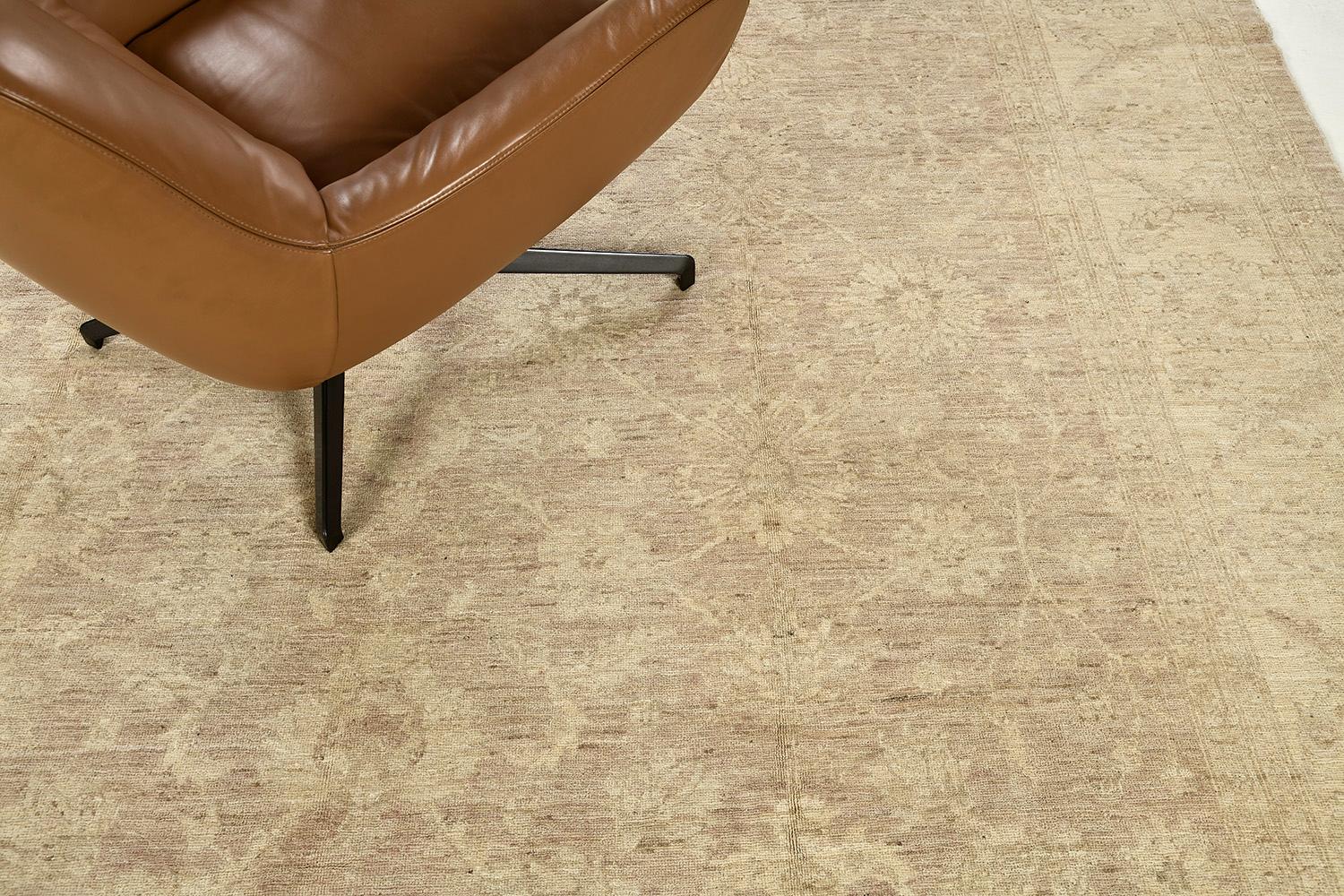 Mehraban Alfombra Sultanabad Revival Estilo Vintage Siglo XXI y contemporáneo en venta