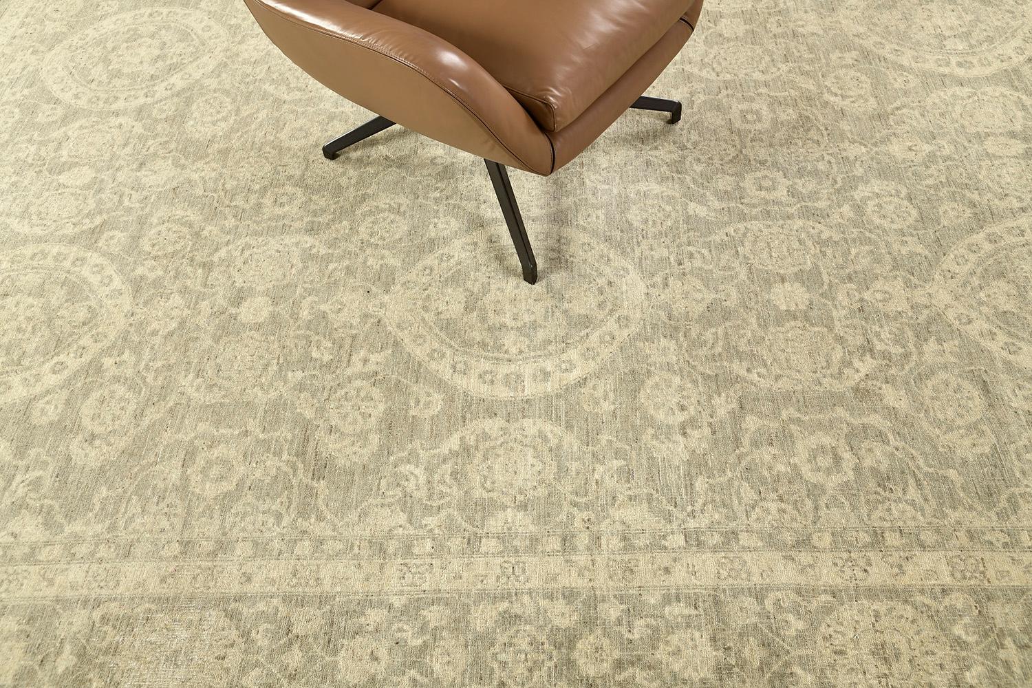 Mehraban Alfombra Sultanabad Revival Estilo Vintage Lana en venta