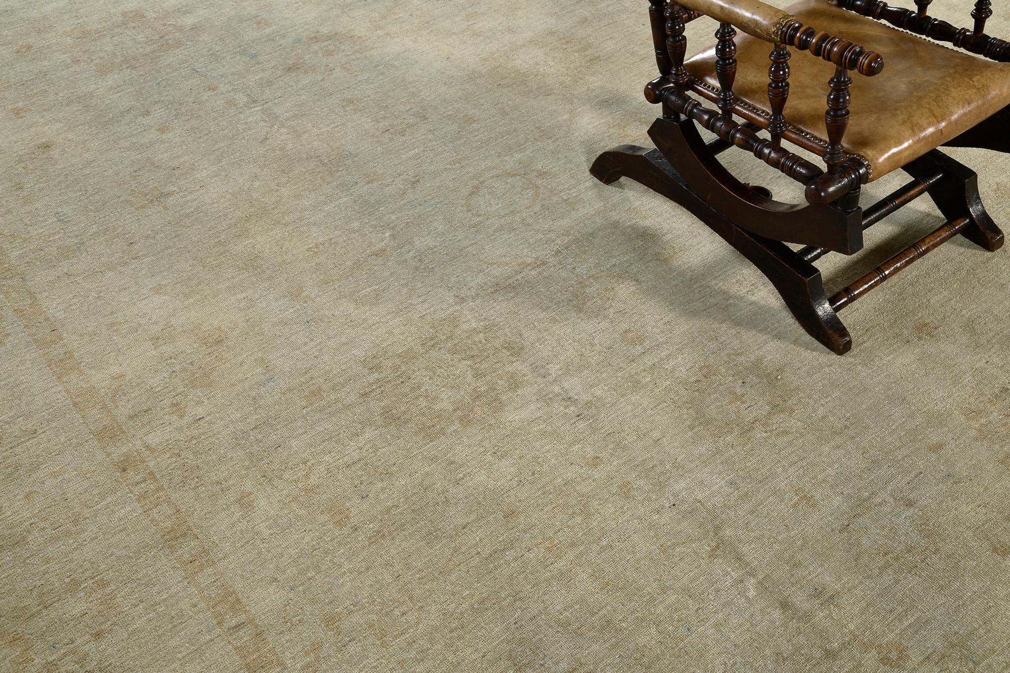 Mehraban Alfombra Sultanabad Revival Estilo Vintage HS26 en Nuevo estado para la venta en WEST HOLLYWOOD, CA