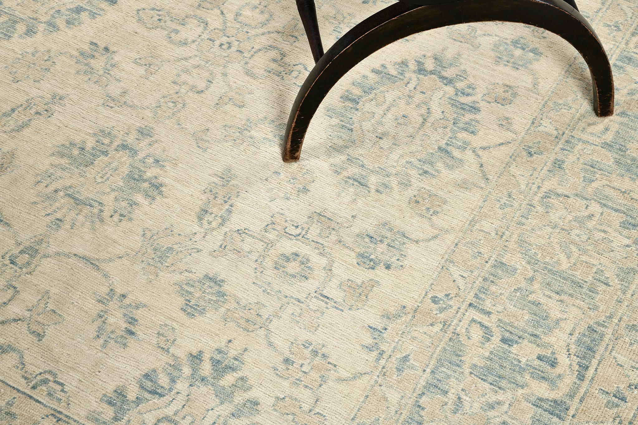 Mehraban - Tapis de couloir Safira vintage de style néo-mauresque de Sultanabad Neuf - En vente à WEST HOLLYWOOD, CA