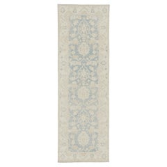 Mehraban - Tapis de couloir Safira vintage de style néo-mauresque de Sultanabad