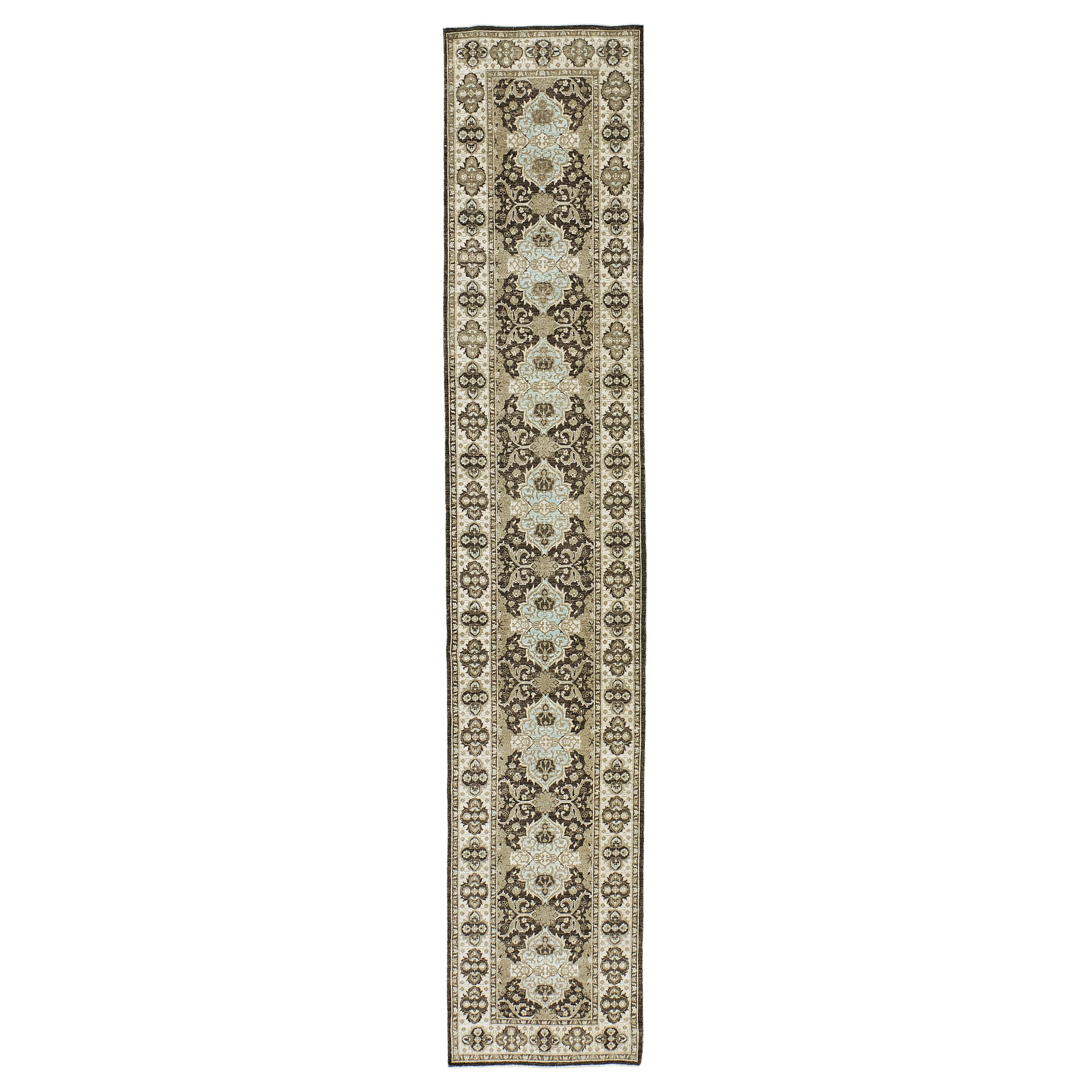 Mehraban Vintage-Teppich im Täbris-Design D5169