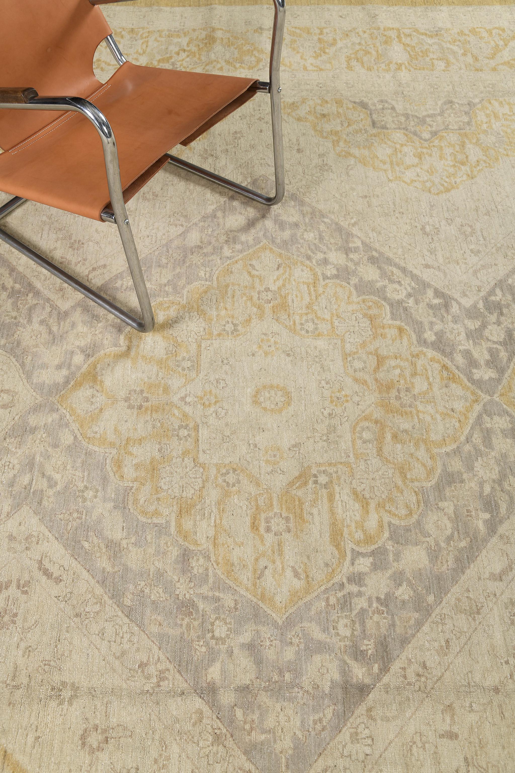 Mehraban Estilo Vintage Tabriz Diseño Multi Medallón en venta 1
