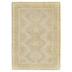 Mehraban Vintage Style Tabriz Multi Medallion Design