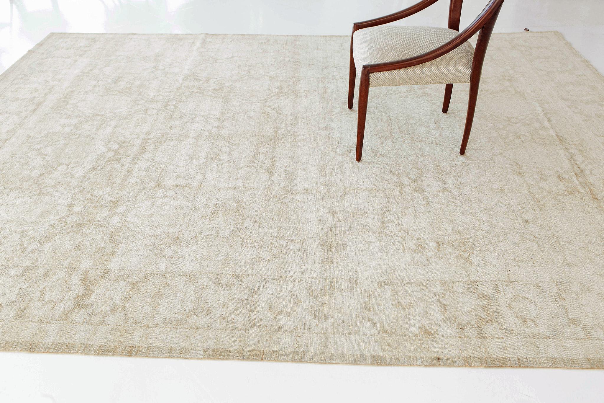 Mehraban Vintage-Teppich im Tabriz-Stil im Zustand „Neu“ im Angebot in WEST HOLLYWOOD, CA