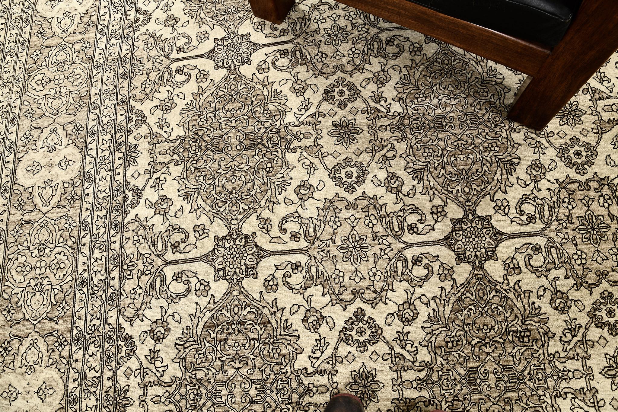 Mehraban Vintage-Teppich aus Täbris im Vintage-Stil im Zustand „Neu“ im Angebot in WEST HOLLYWOOD, CA