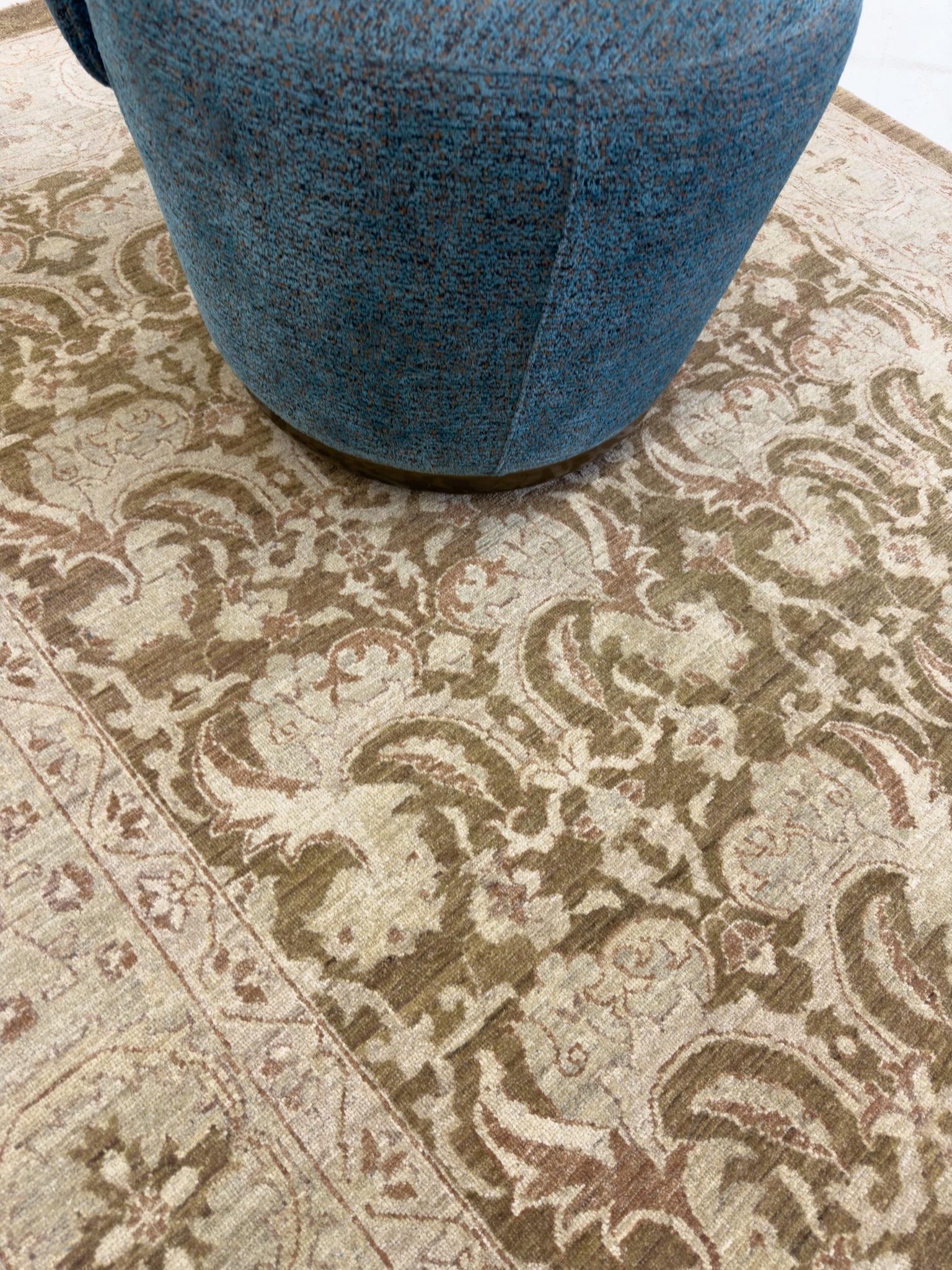 Tapis Mehraban de style néo-baroque vintage de Tabriz Neuf - En vente à WEST HOLLYWOOD, CA