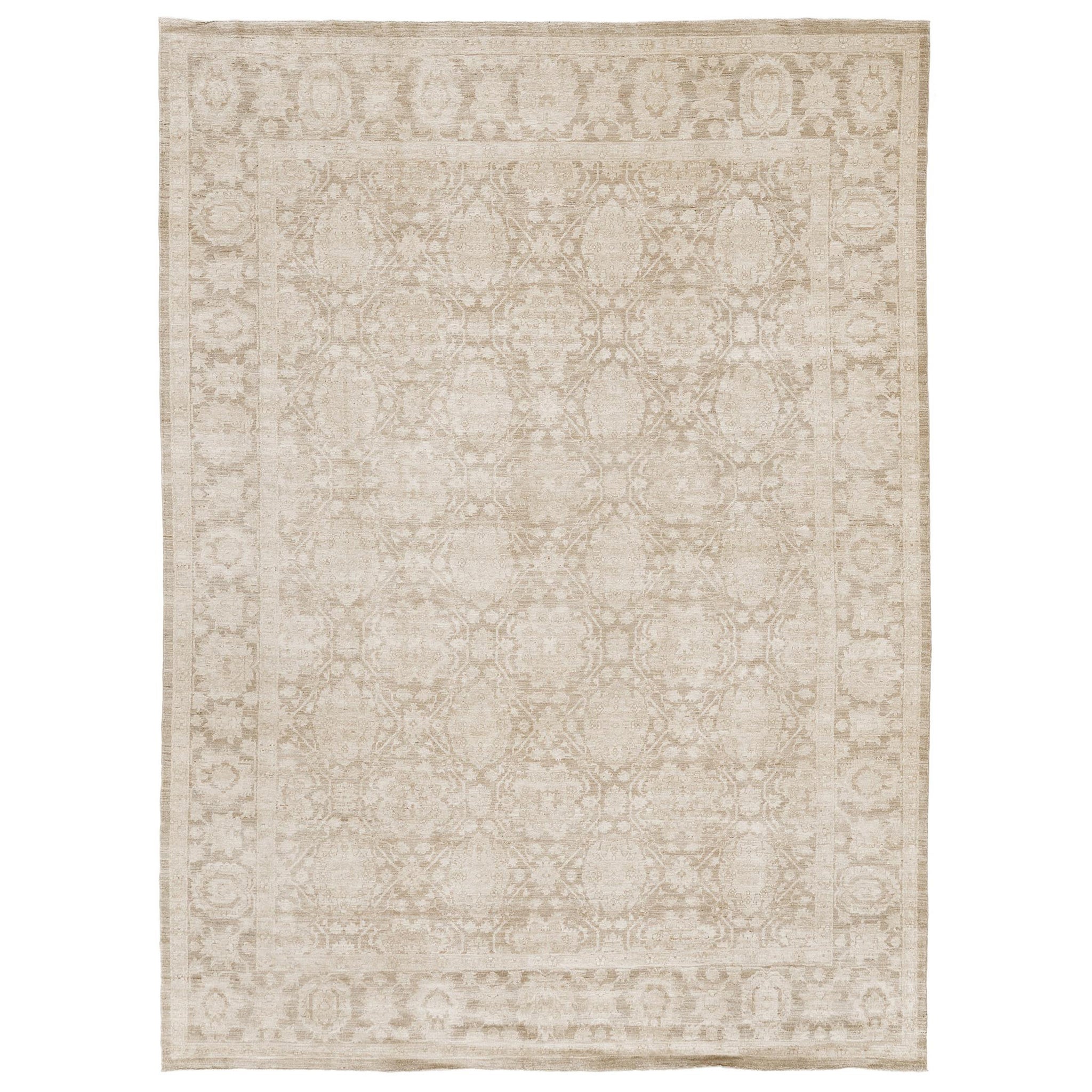 Mehraban Vintage-Teppich im Tabriz-Stil im Angebot