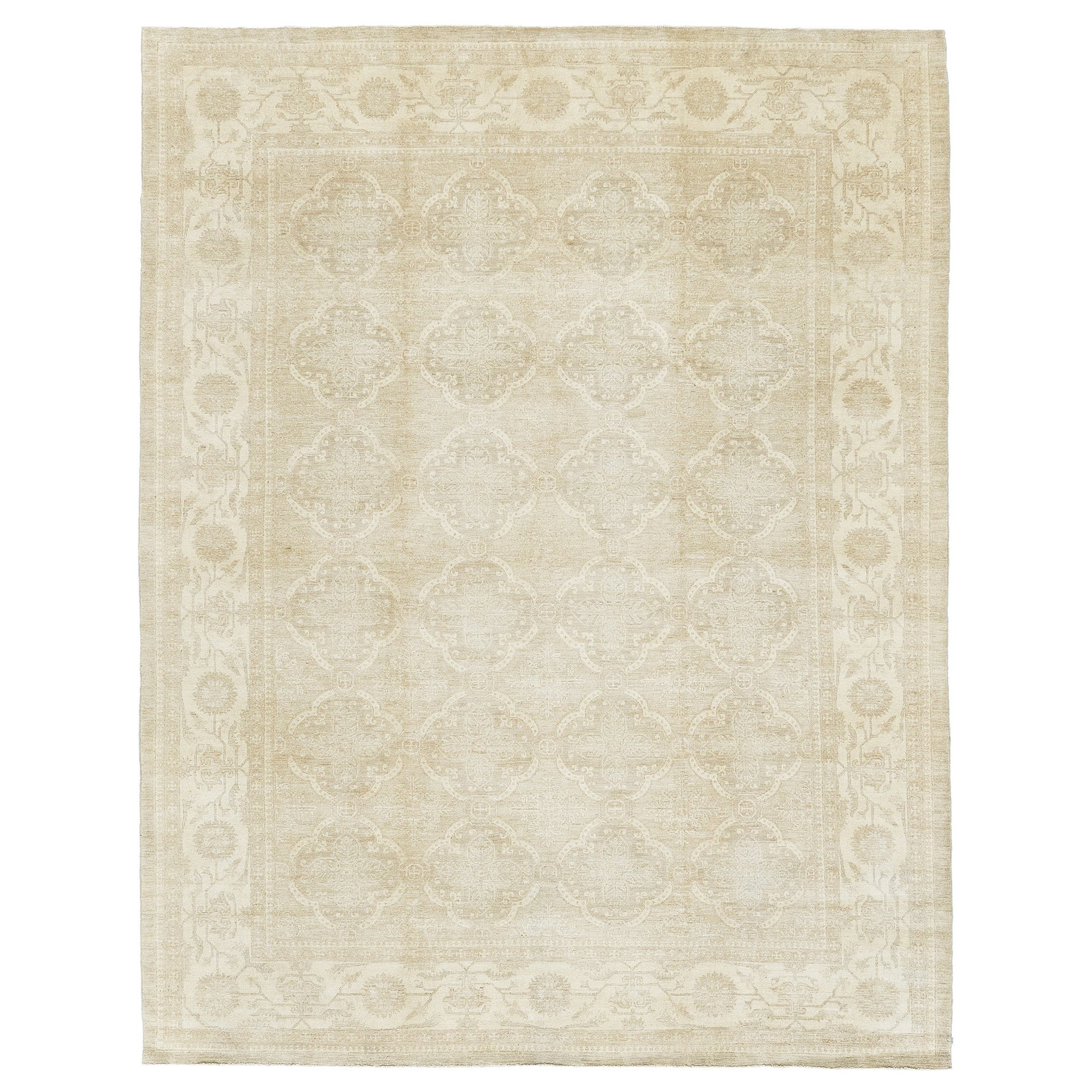 Tapis Mehraban de style néo-baroque vintage de Tabriz