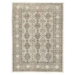 Tapis Mehraban de style néo-baroque vintage de Tabriz
