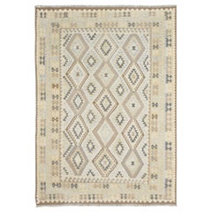 Mehraban Vintage Style Tribal Natural Dye Flat Weave Kilim