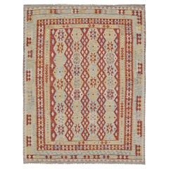 Mehraban Vintage Style Tribal Natural Dye Flat Weave Kilim