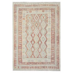 Mehraban Vintage-Stil Stammes natürlichen Farbstoff flach weben Kilim