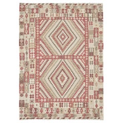 Mehraban Vintage Style Tribal Natural Dye Flat Weave Kilim