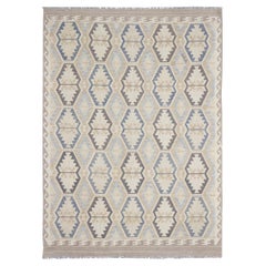 Mehraban Vintage-Stil Stammes natürlichen Farbstoff flach weben Kilim