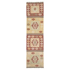 Mehraban Vintage Style Tribal Natural Dye Flat Weave Kilim