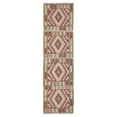 Mehraban Vintage-Stil Stammes natürlichen Farbstoff flach weben Kilim