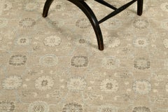 Mehraban Vintage Style Varamin Design Runner D5065 Safira