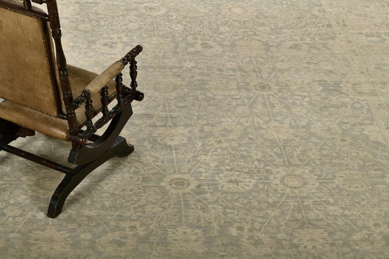 Mehraban Vintage Style Vintage Collection Haji Jalili Design Rug For