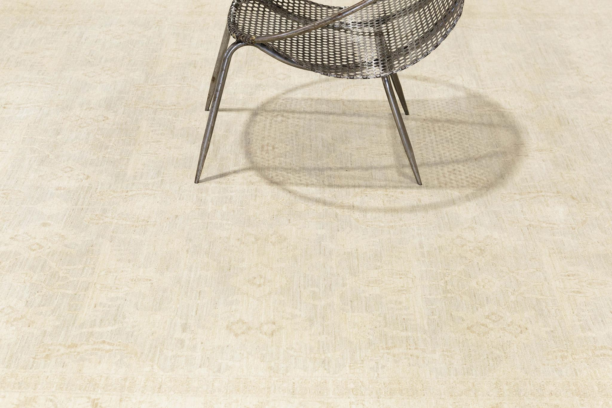 Noué à la main Mehraban - Tapis design vintage de la collection Tabriz, style vintage en vente