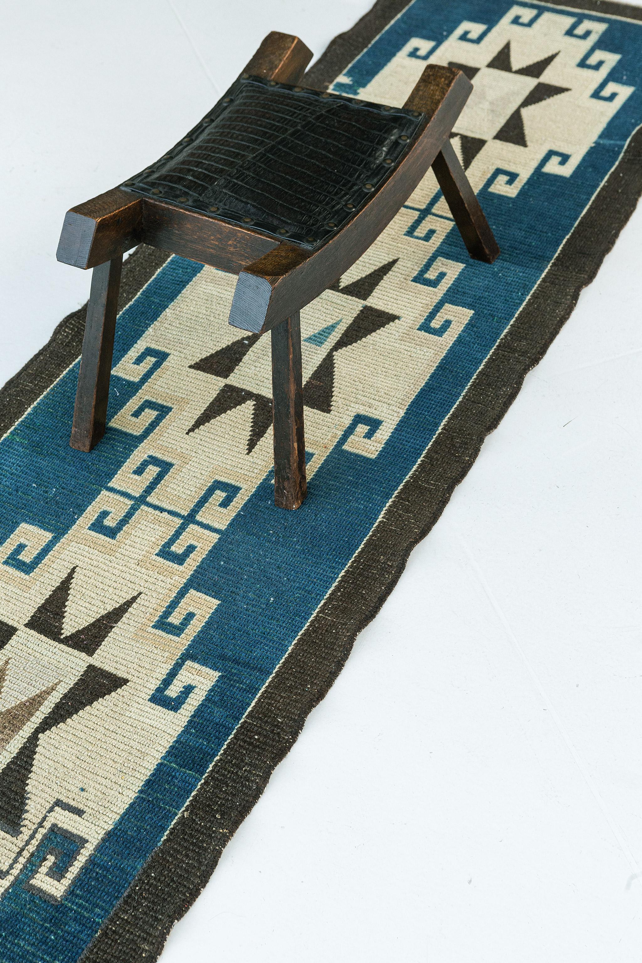 Mehraban Vintage Turkish Anatolian Rug In Good Condition For Sale In WEST HOLLYWOOD, CA