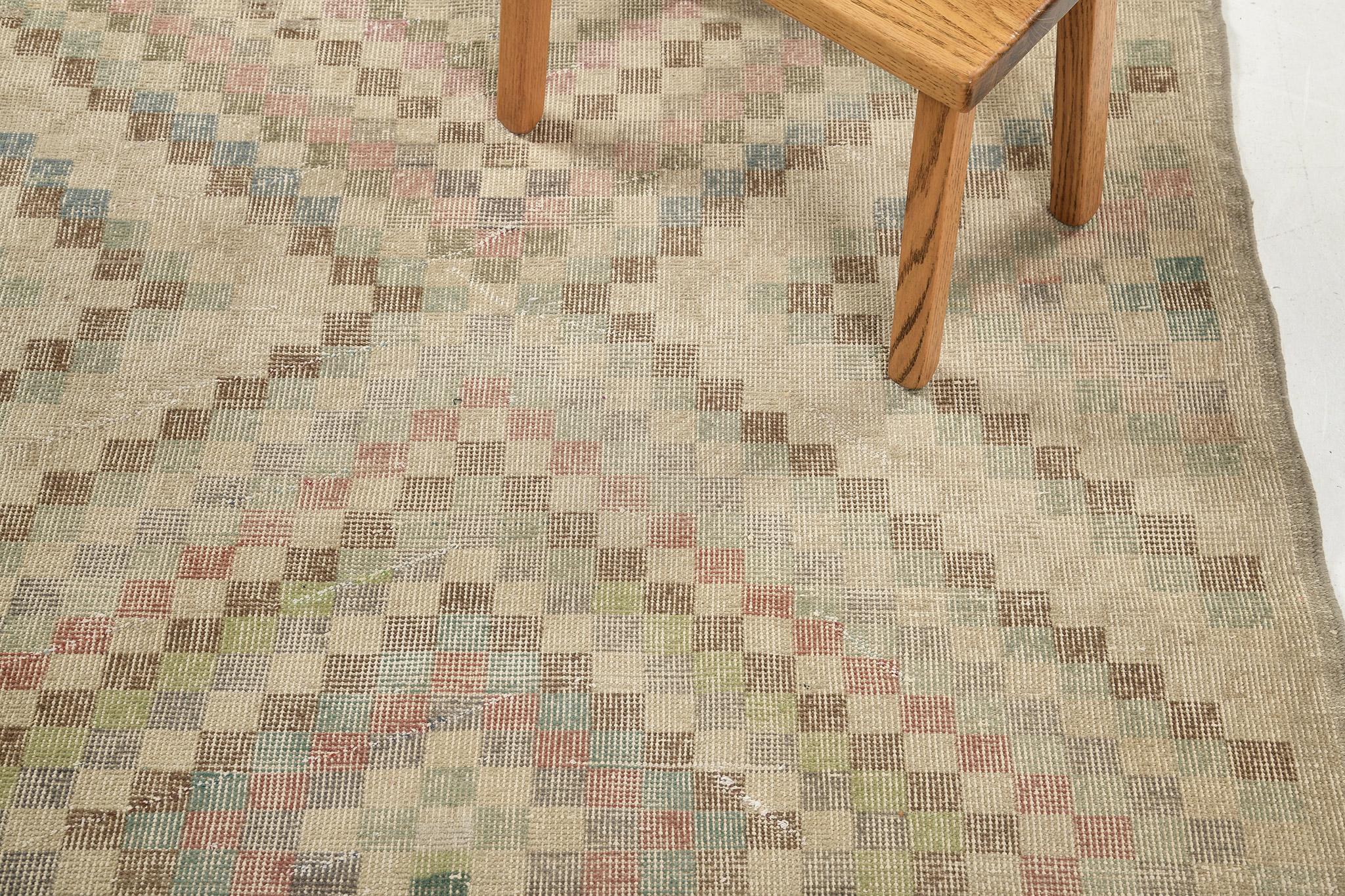 Mehraban Vintage Alfombra turca de Anatolia Lana en venta