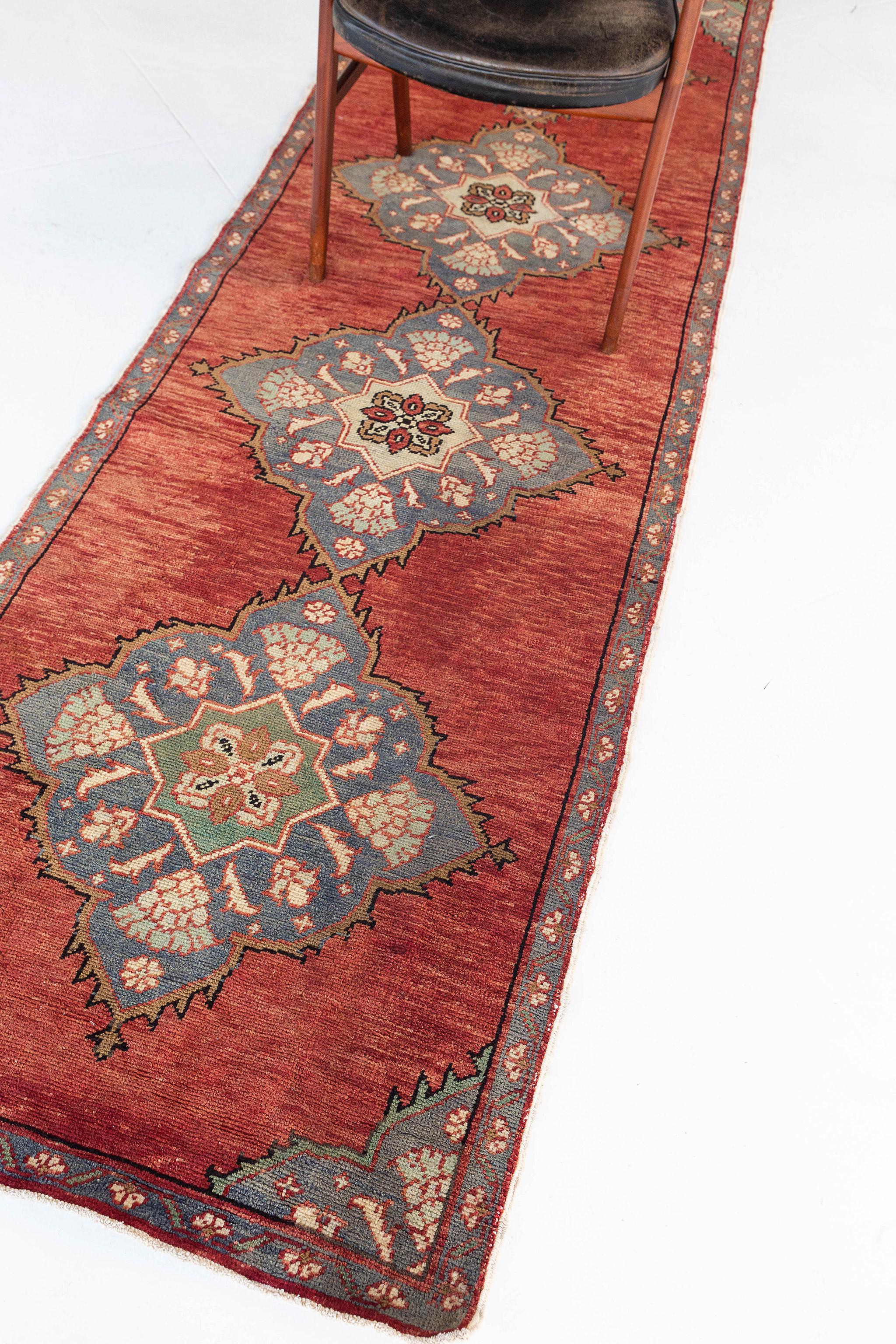 Turc Mehraban - Tapis de couloir vintage turc d'Anatolie en vente