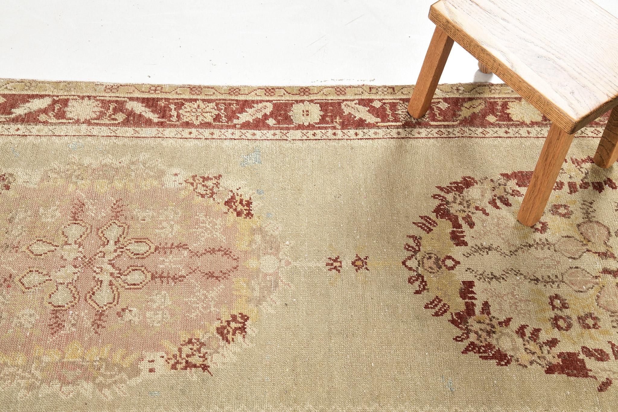 Mehraban - Tapis de couloir vintage turc d'Anatolie en vente 2