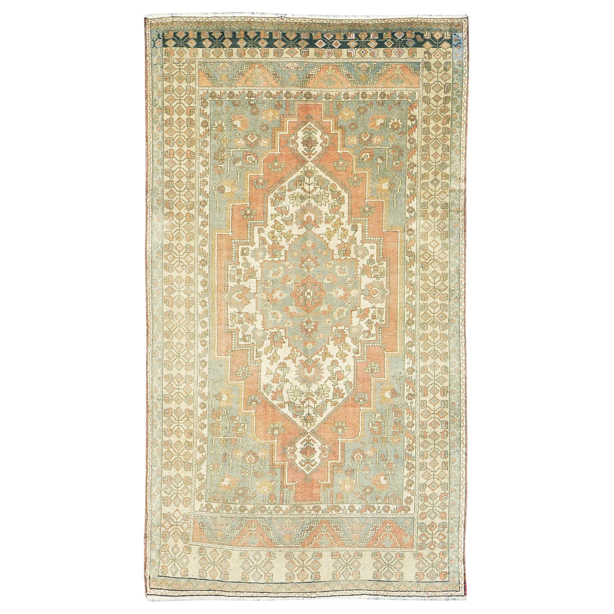 Mehraban - Tapis de couloir vintage turc d'Anatolie