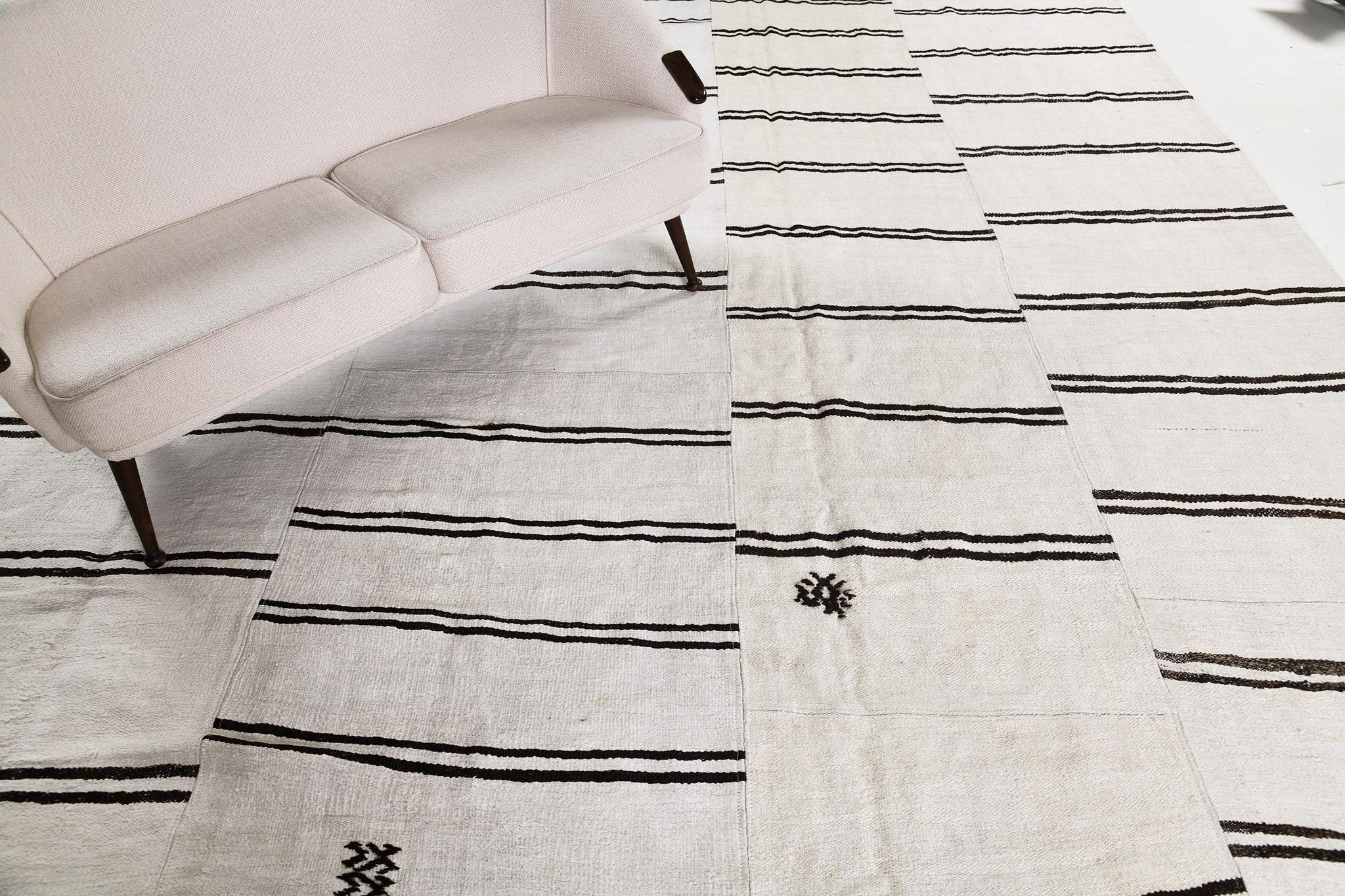 Mehraban Duz Kilim turc vintage en vente 6