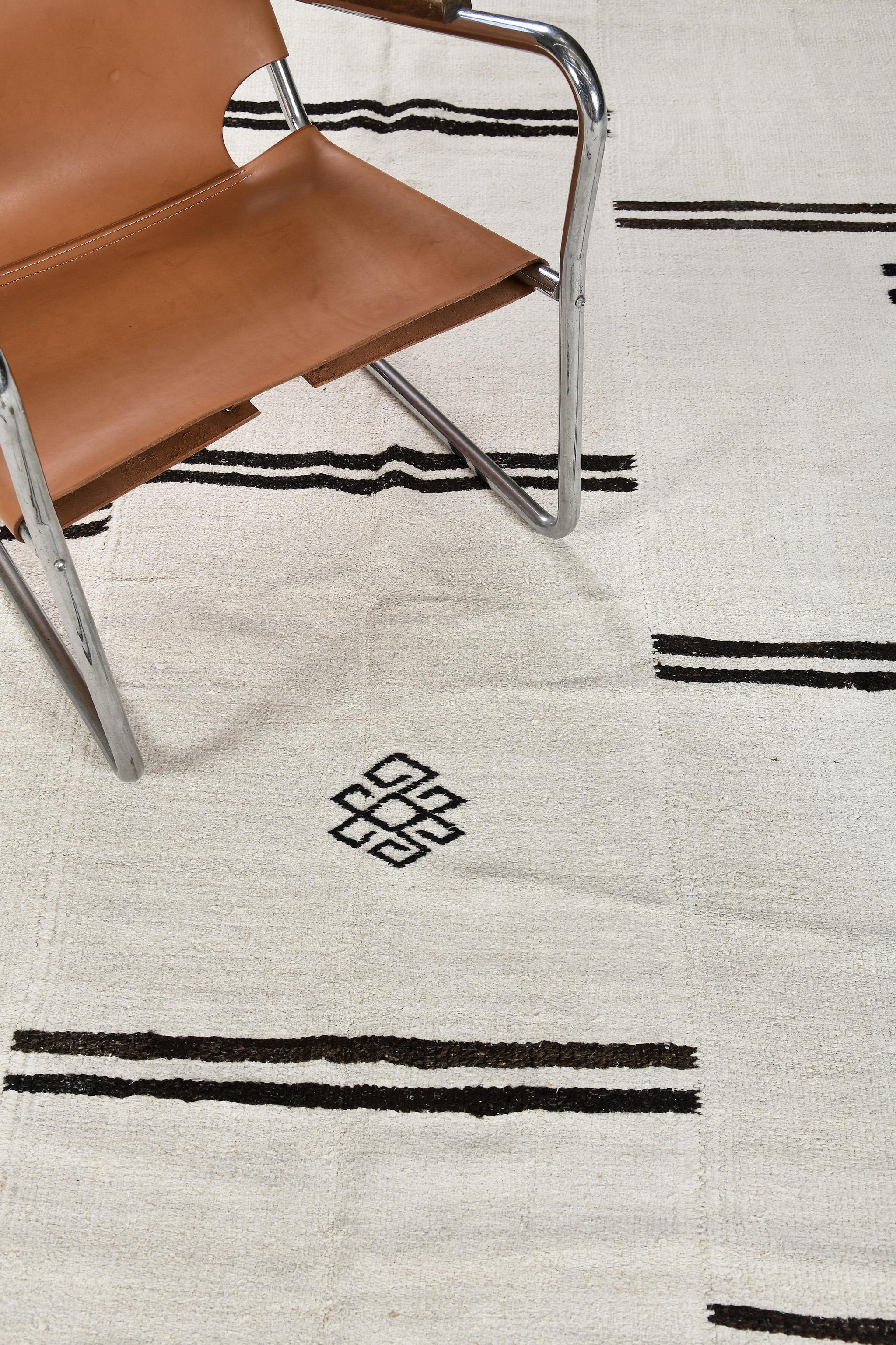 Mehraban Vintage Turkish Hemp Kilim For Sale 4