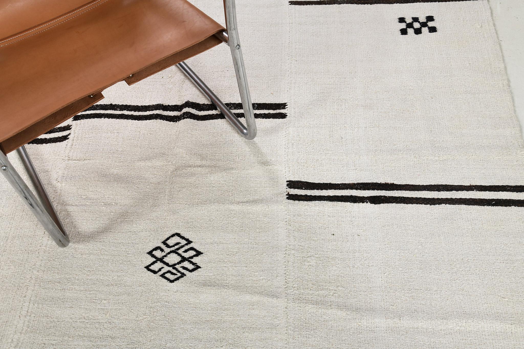 Mehraban Vintage Turkish Hemp Kilim For Sale 5