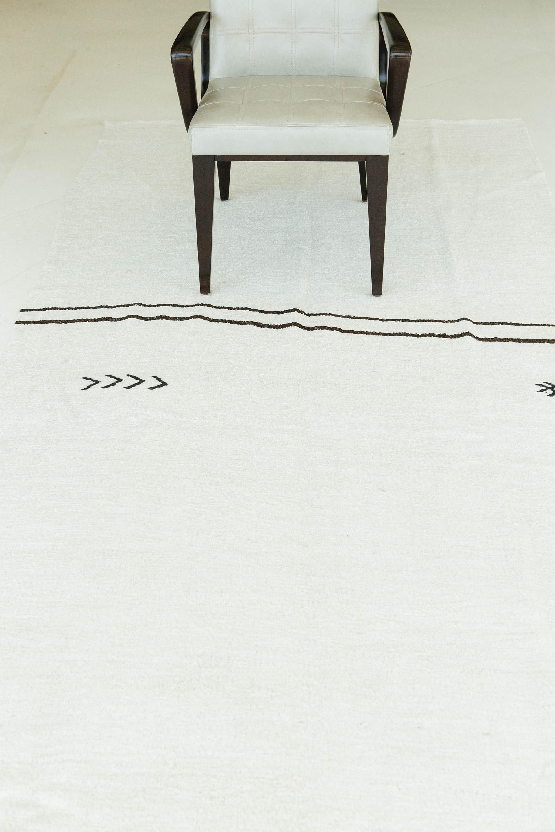 Hand-Knotted Mehraban Vintage Turkish Hemp Kilim For Sale