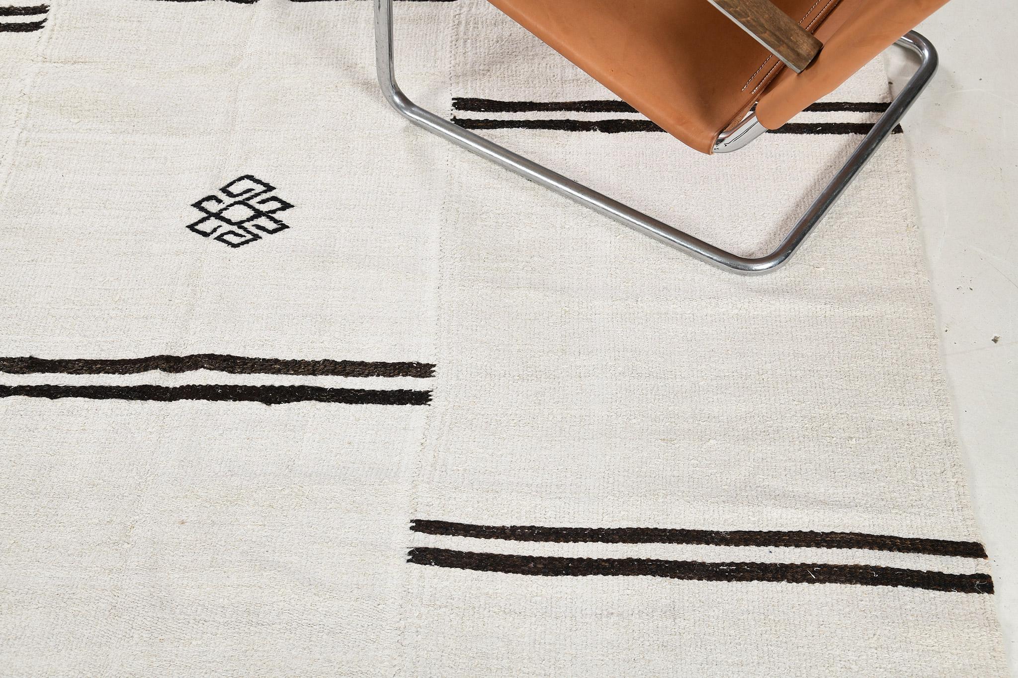 Mehraban Vintage Turkish Hemp Kilim For Sale 1