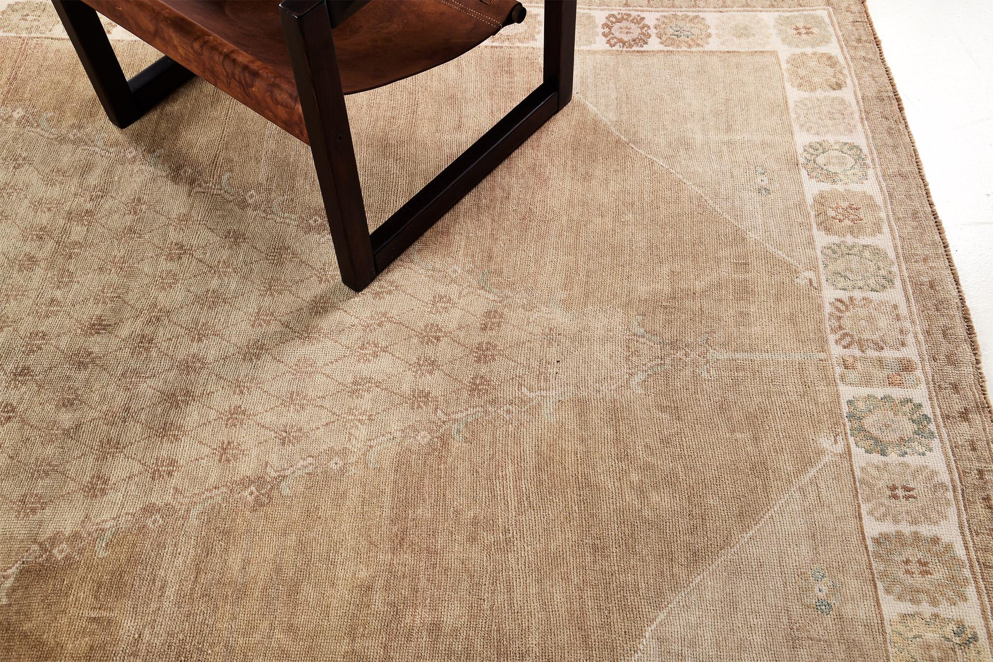 Hand-Knotted Mehraban Vintage Turkish Kars Runner