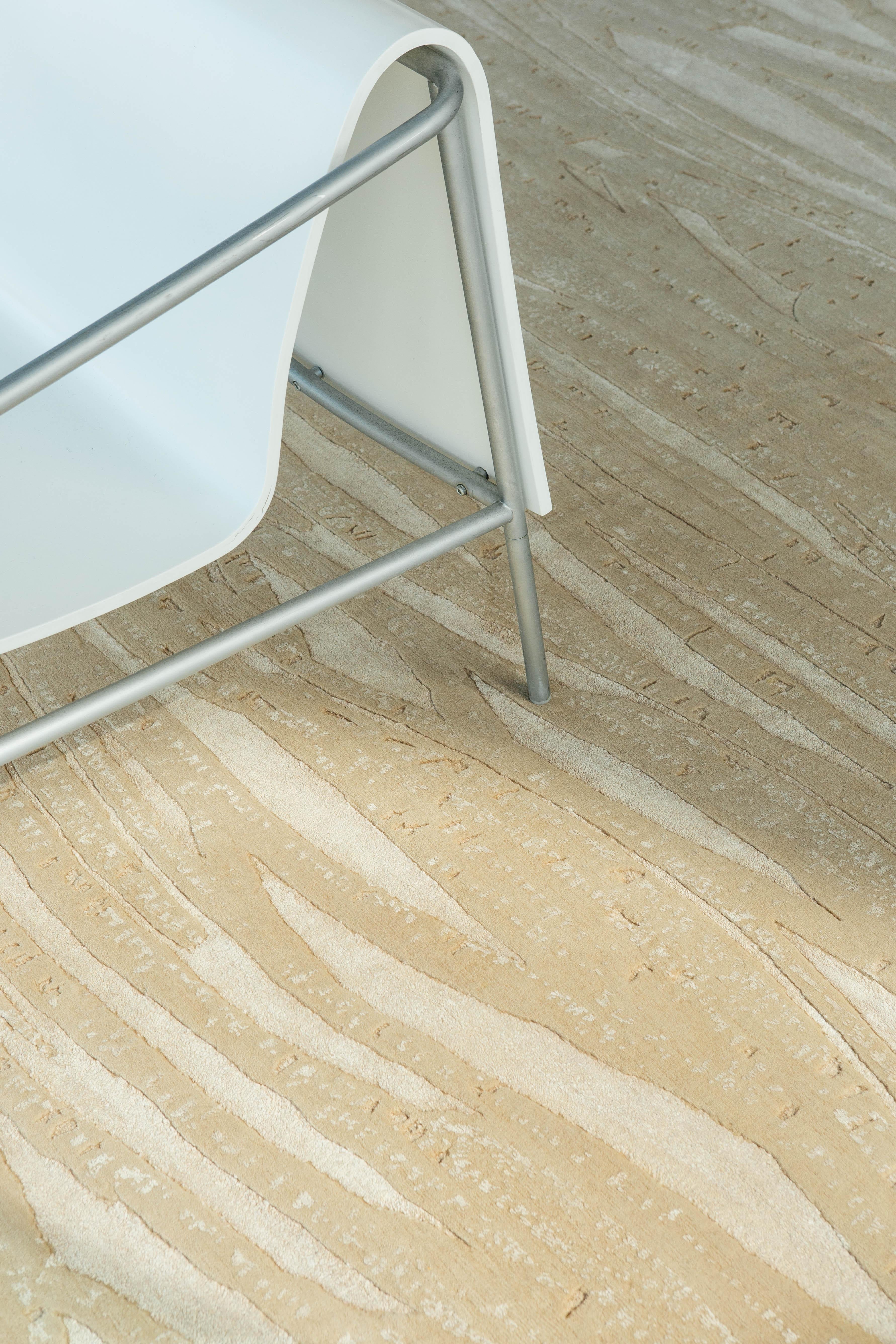 Embossed Mehraban Wavefield Rug by Sue Firestone For Sale