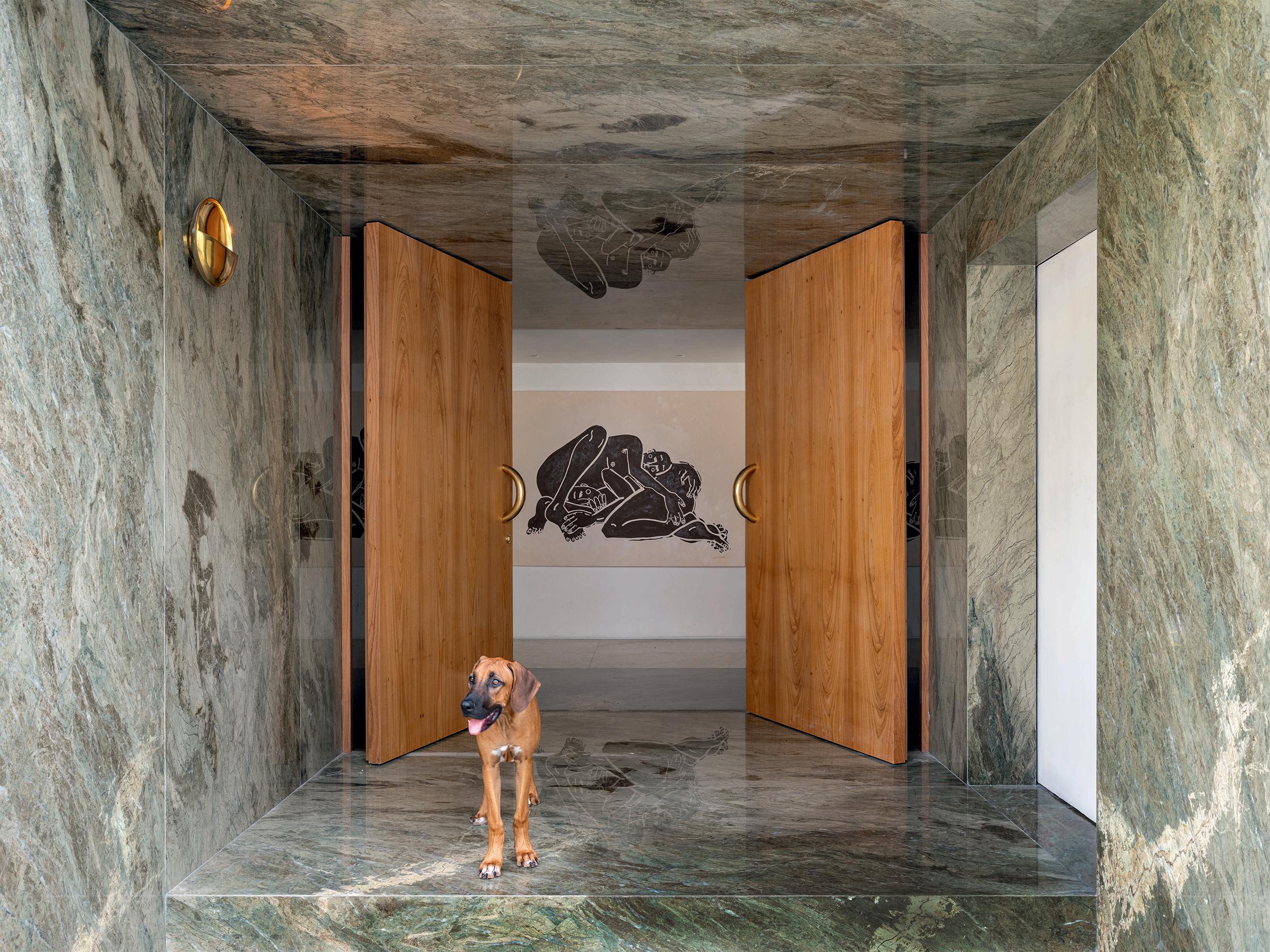 Meia Lua Wandleuchte von Studio Orth (Metall) im Angebot