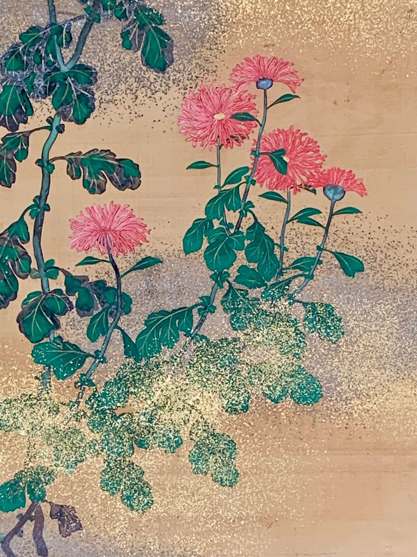 Meiji Chrysanthemum Masterpiece For Sale 4