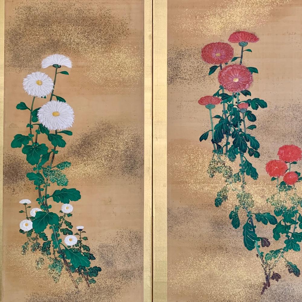 Meiji Chrysanthemum Masterpiece For Sale 1