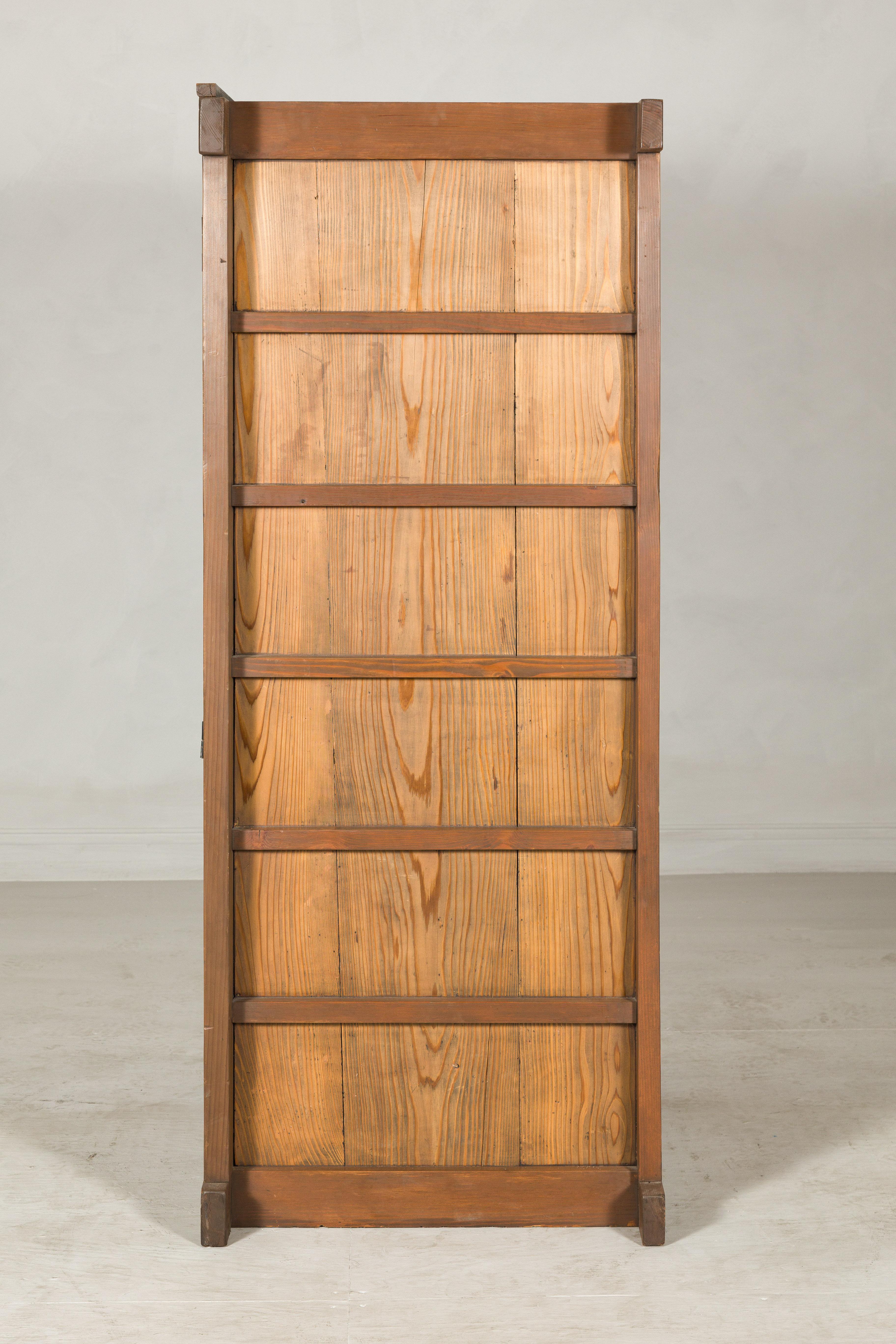 Meiji-era Mizuya Dansu, Circa 1900 – Japanese Kitchen Cabinet For Sale 7