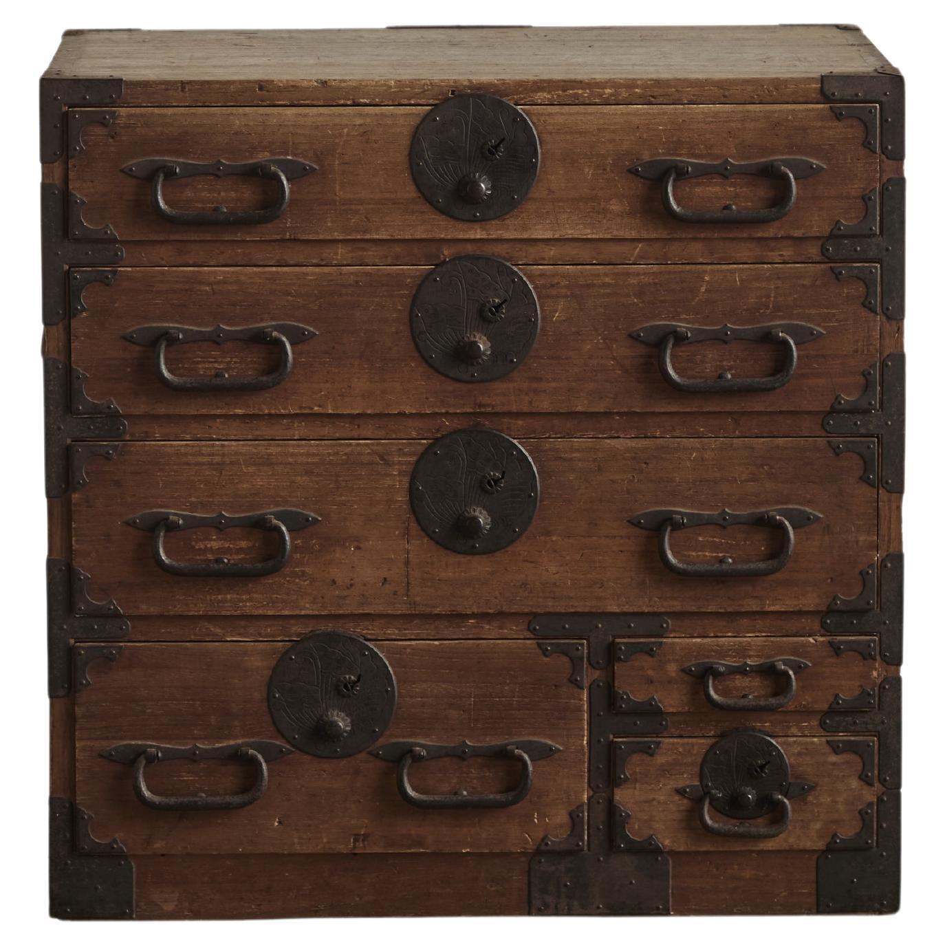 Meiji Era Tansu Chest