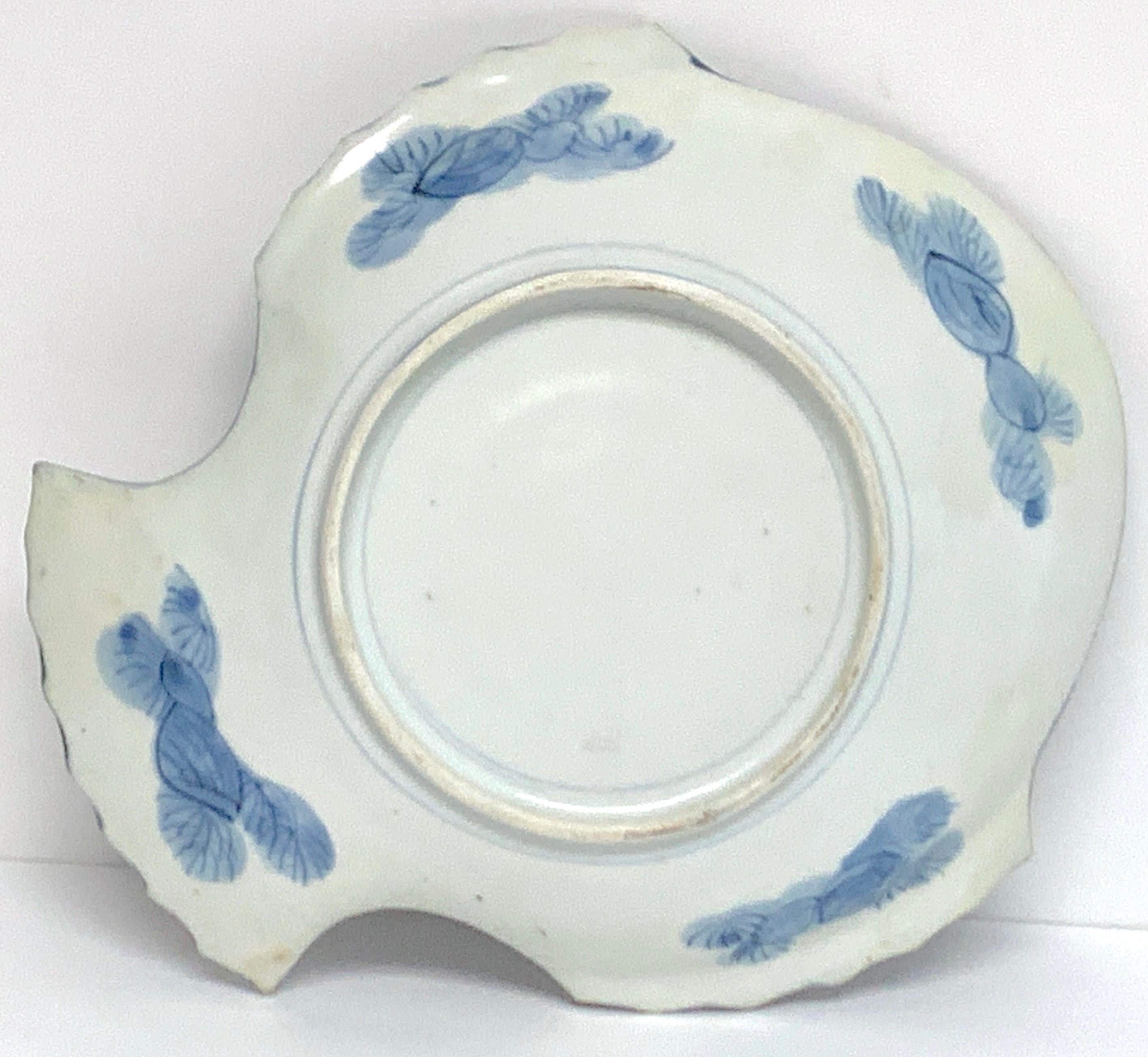 Porcelain Meiji Imari Fish Plate I