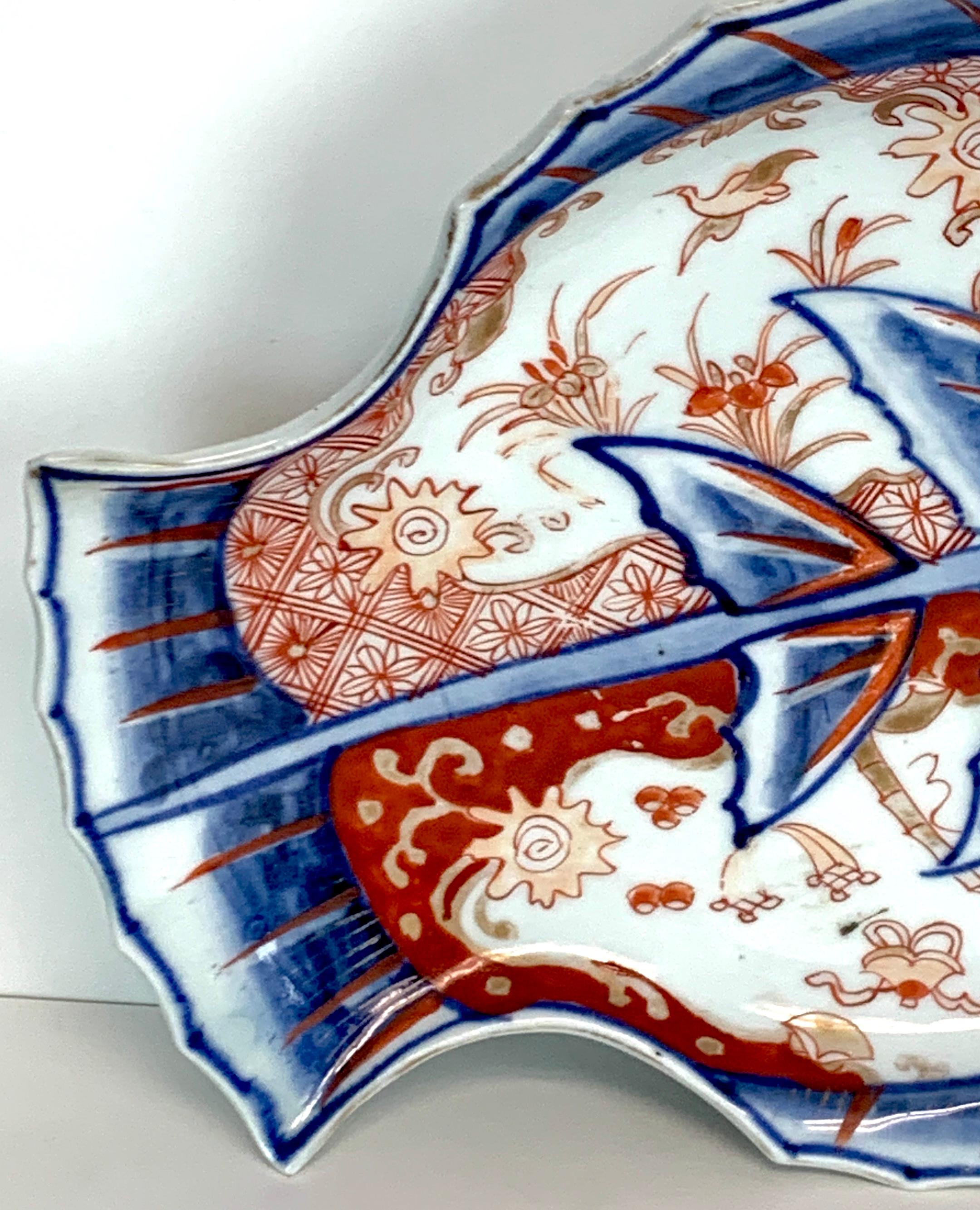 Porcelain Meiji Imari Fish Plate II