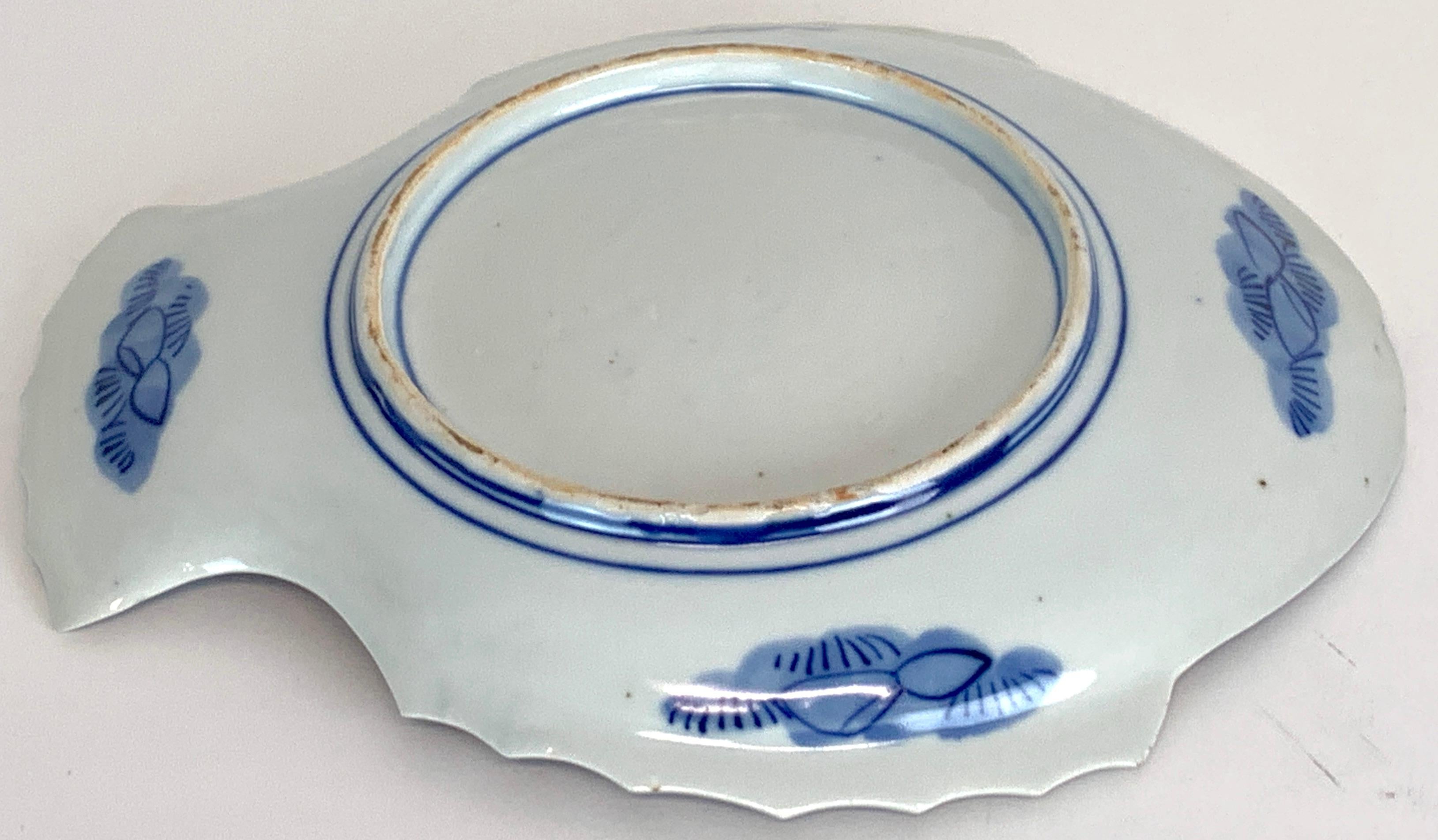 Meiji Imari Fish Plate IV 2