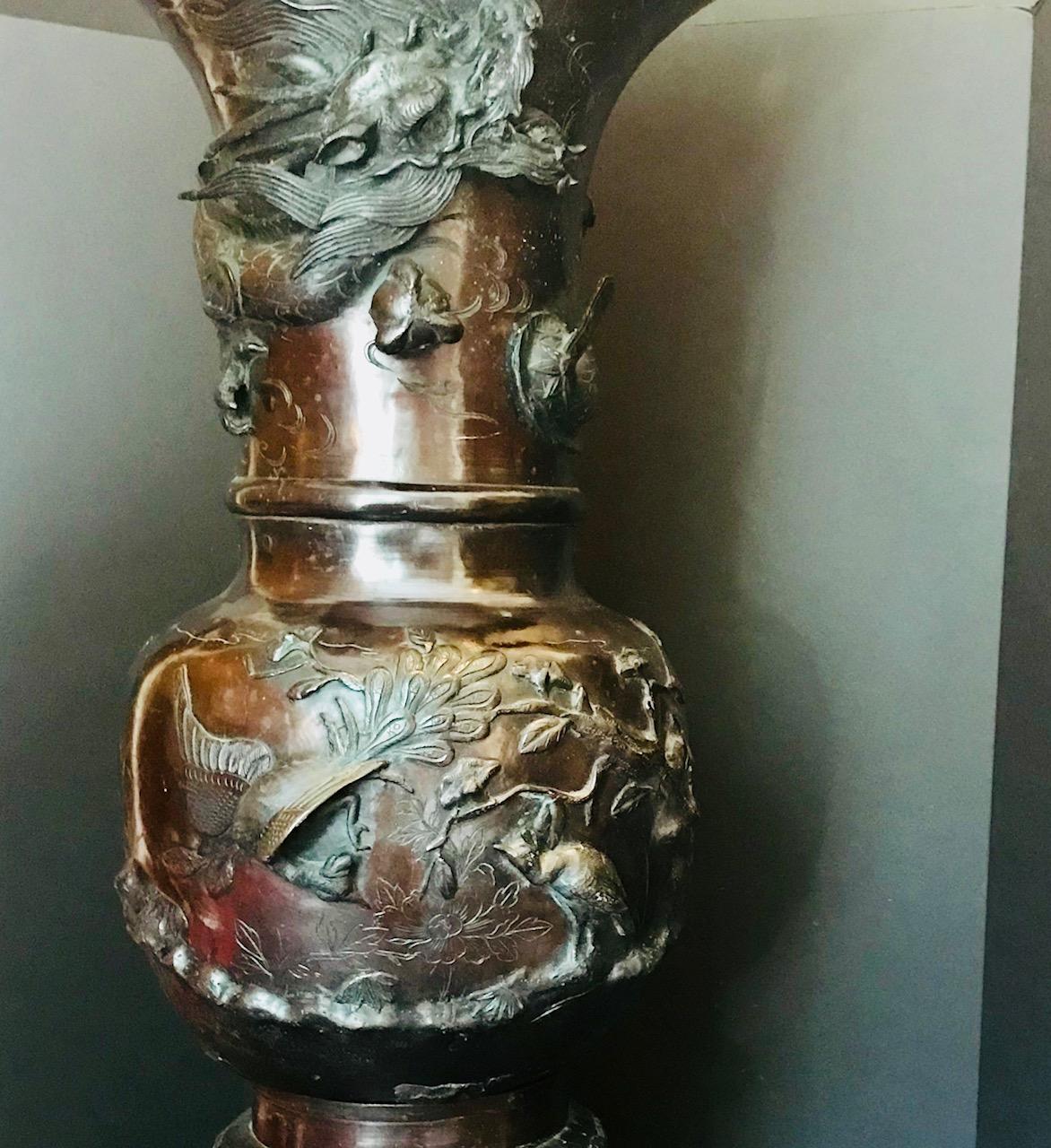 intricate marble vase