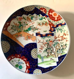 Meiji Japanese Porcelain Imari Charger